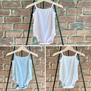6-12M Gap Girls Tank Bodysuits 3 Pack